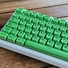 verde-cerca Keycaps ISO Español - Verde PBT XDA