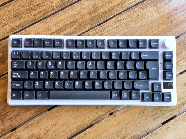 negro-superior Keycaps ISO Español - Negro PBT XDA