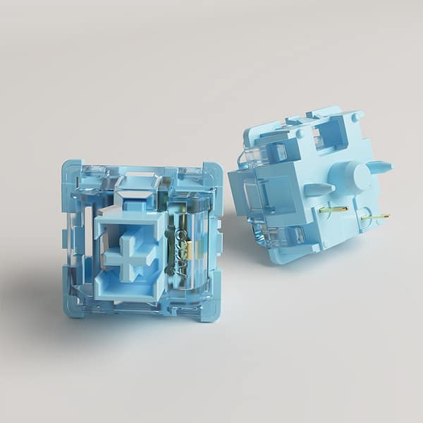 V3-Cream-Blue-Pro-4 Switches Akko V3 Creamy Blue Pro - Táctil, 45 uds (Hot-Swap)
