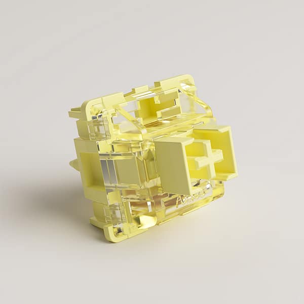 V3-Cream-Yellow-Pro-2 Switches Akko V3 Creamy Yellow Pro - Lineal, 45 uds (Hot-Swap)