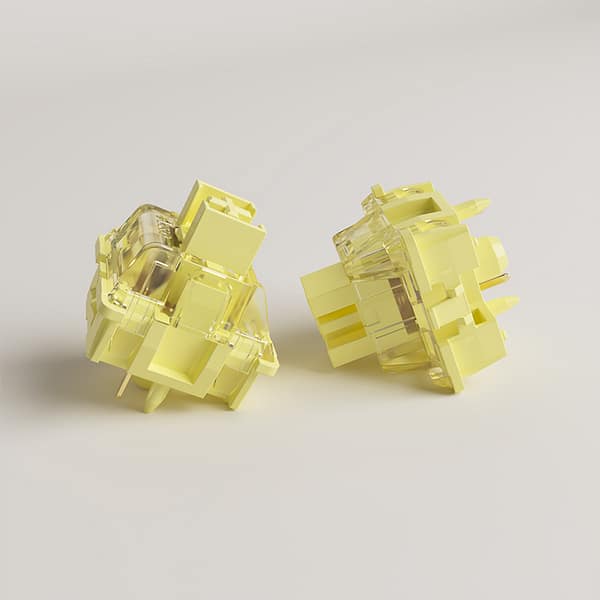 V3-Cream-Yellow-Pro-3 Switches Akko V3 Creamy Yellow Pro - Lineal, 45 uds (Hot-Swap)